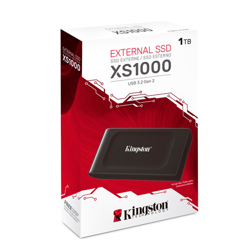Disco Duro Externo SSD Kingston XS1000 1tb USB 3.0
