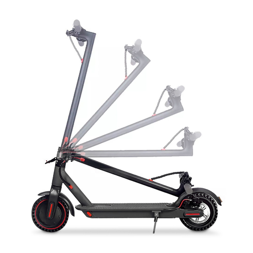 Scooter Eléctrico Honey Whale E9 Pro Negro con Rojo