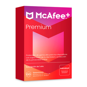 Antivirus McAfee Premium Licencia 1 año 1 dispositivo