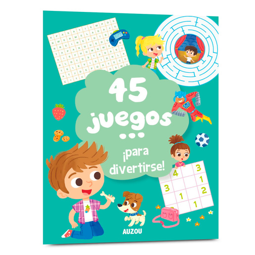 Libro 45 Juegos para Divertirse Auzou VR Editoras