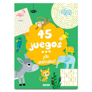 Libro 45 Juegos en Animales VR Editoras Libro 45 Juegos en Animales VR Editoras