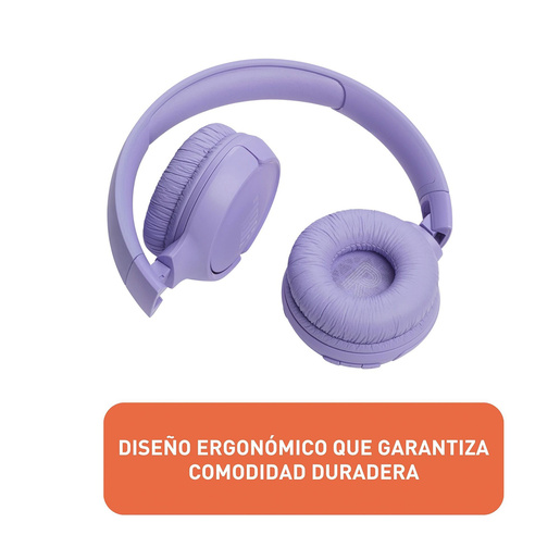 Audífonos de Diadema Inalámbricos JBL Tune 520 Morado