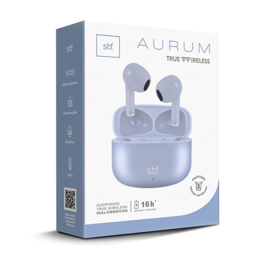 Audífonos Inalámbricos STF Aurum Azul
