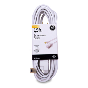 Extensión General Electrics 4.5 m 3 contactos Blanco Extensión General Electrics 4.5 m 3 contactos Blanco
