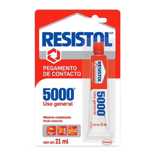 Pegamento de Contacto Resistol 5000 21 ml 1 pieza | Office Depot Mexico