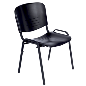 SILLA APILABLE LINEA ITALIA L112 (NEGRO, PLAST.) SILLA APILABLE LINEA ITALIA L112 (NEGRO, PLAST.)