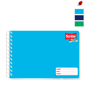 CUADERNO FORMA ITALIANA SCRIBE KIDS (C7, 100 HJS.) CUADERNO FORMA ITALIANA SCRIBE KIDS (C7, 100 HJS.)