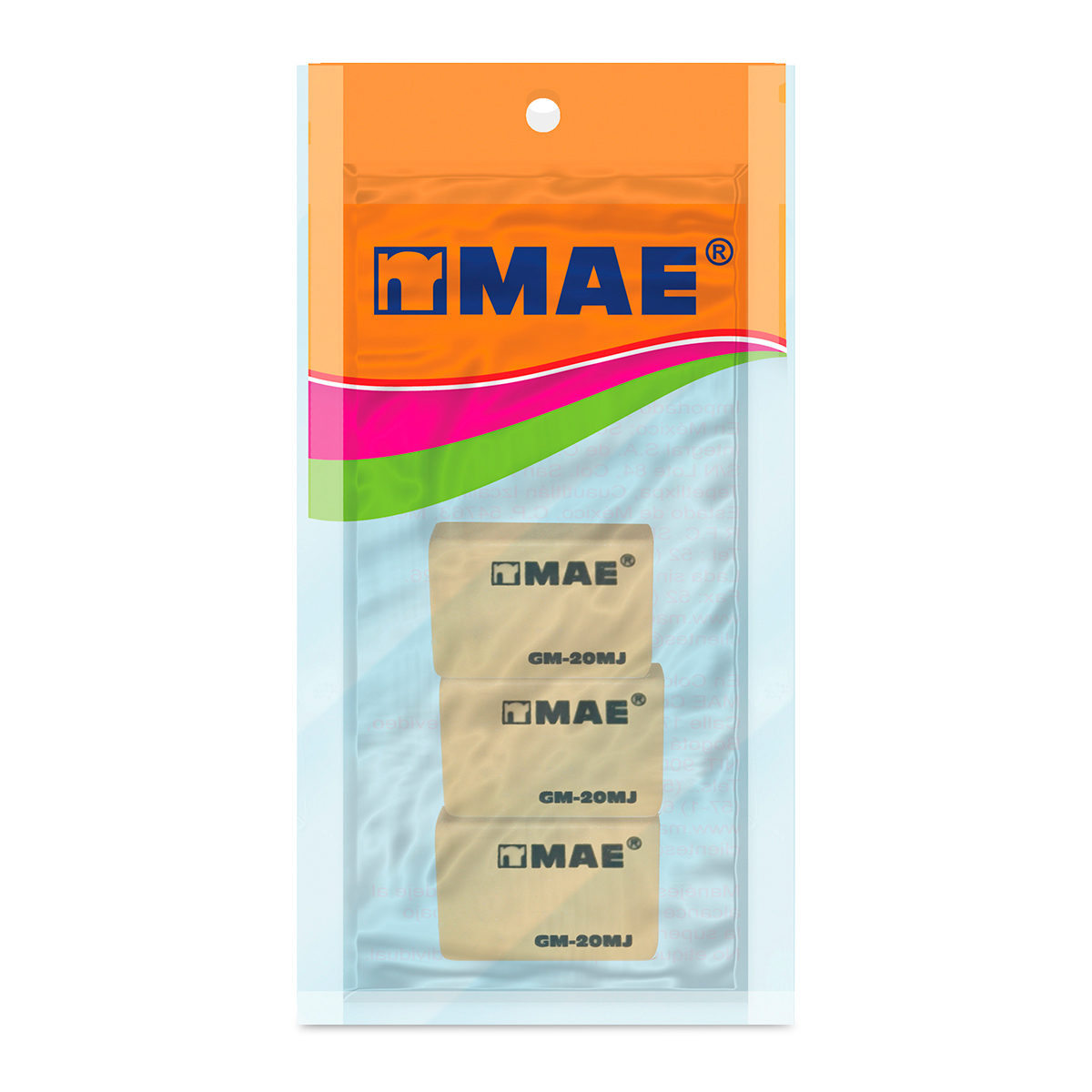 Goma de Migajón MAE 3 piezas