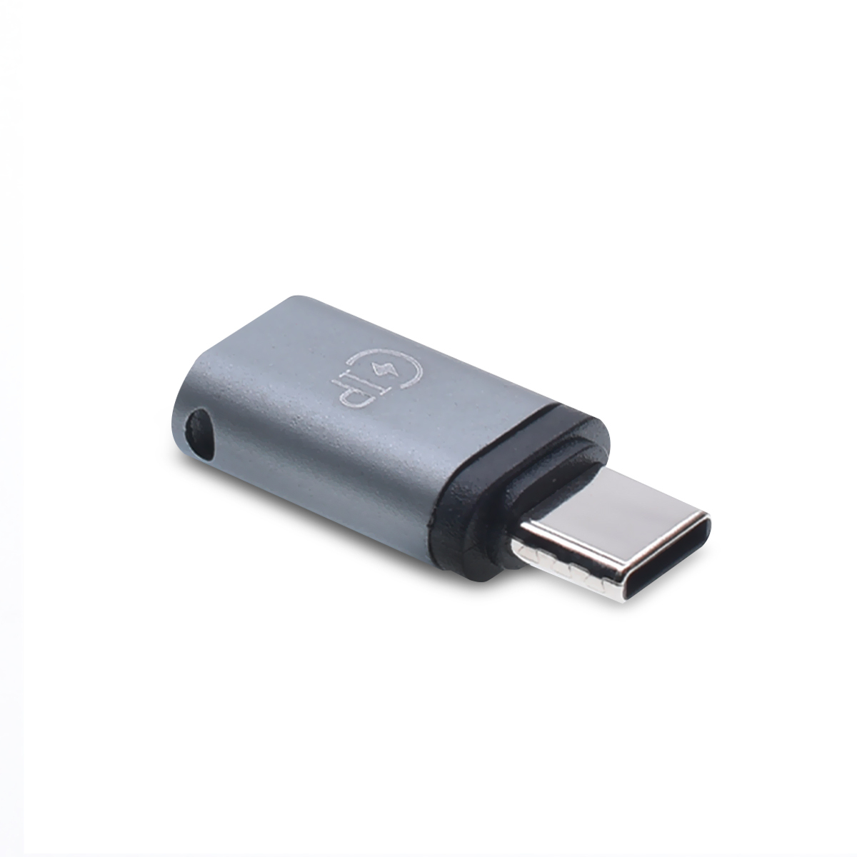 Adaptador Lightning a USB C UB Gris