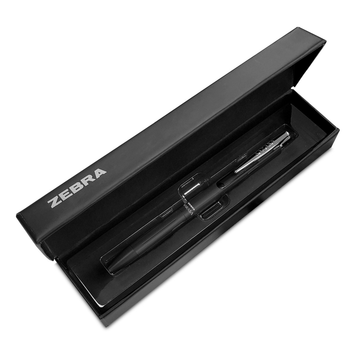 Bolígrafo de Gel Rollerball Zebra Sarasa Grand Punto Mediano Tinta Negra