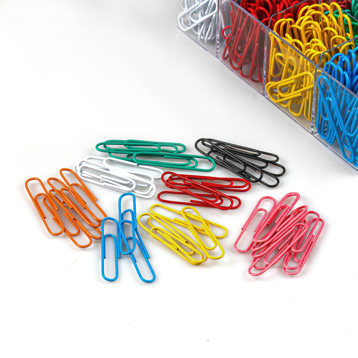 Clips Jumbo Office Depot Plástico Colores 320 piezas | Office Depot Mexico