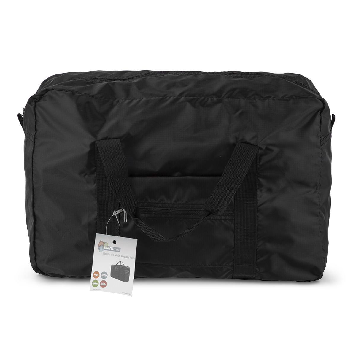 Maleta de Viaje Expandible Travel Time Negro