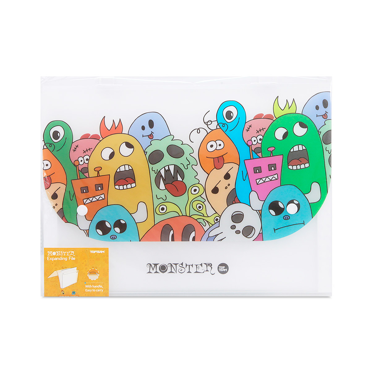 Folder Expandible Carta Top Team Monster | Office Depot Mexico