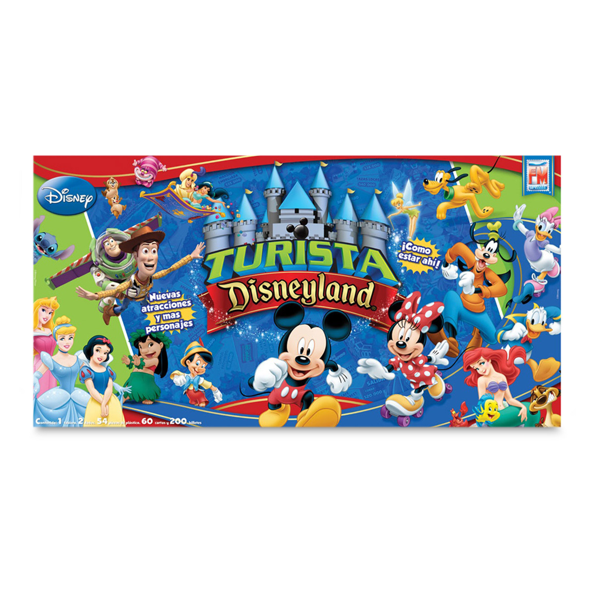 Juego de Mesa Turista Disneyland Fotorama Chico Office Depot Mexico