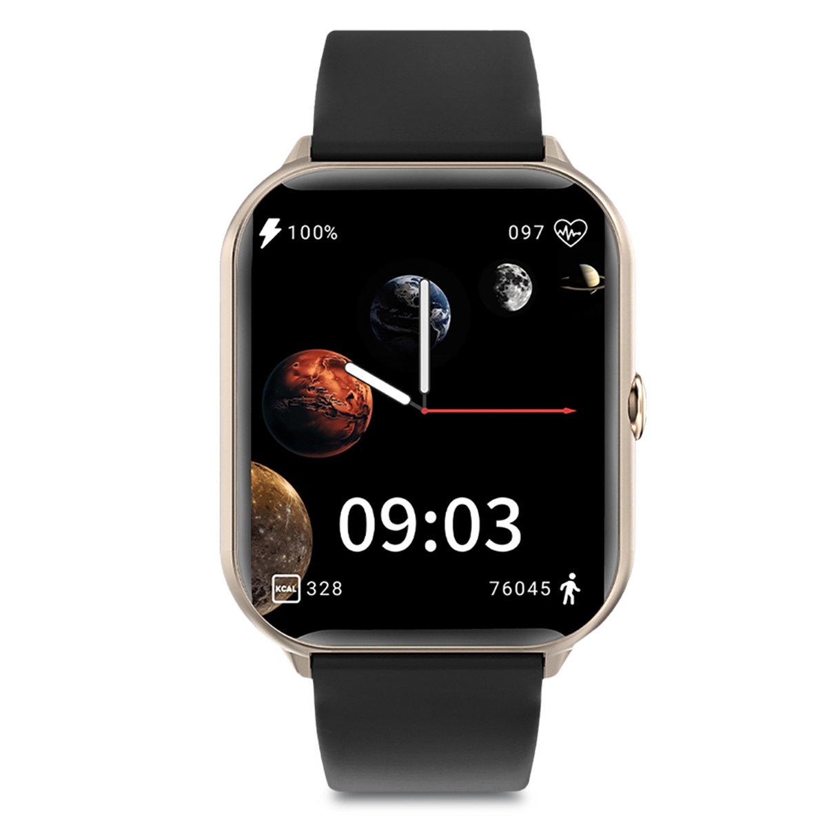 Smartwatch Stuffactory ST-W08960 1.96 pulg. Negro