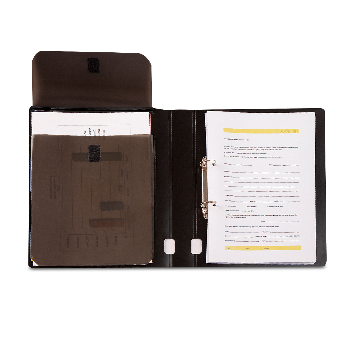 Carpeta Carta Arillo en D Top Team Negro | Office Depot Mexico