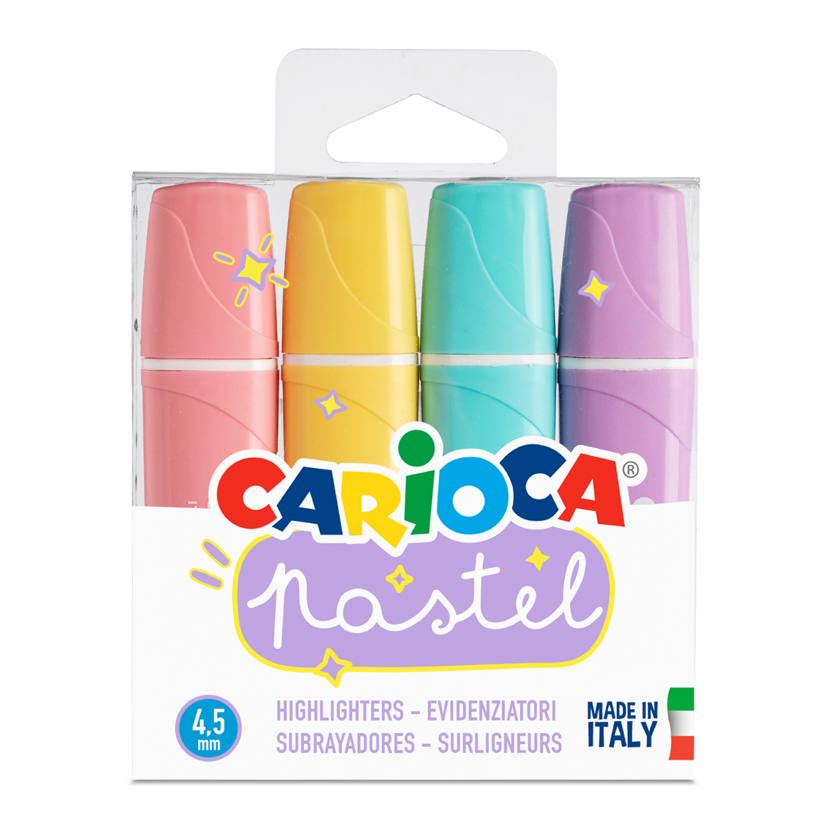 Lápices para Colorear Bicolor Carioca Colores Brillantes 24 piezas Lápices para Colorear Bicolor Carioca Colores Brillantes 24 piezas