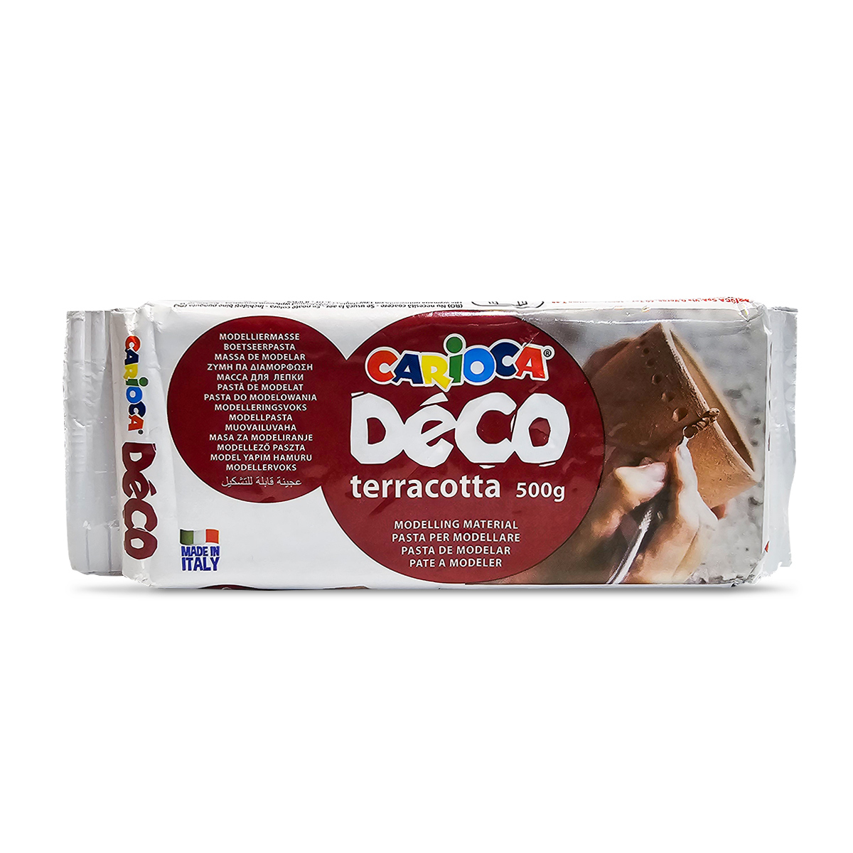 Plastilina Moldeable Carioca Deco Terracota 500g