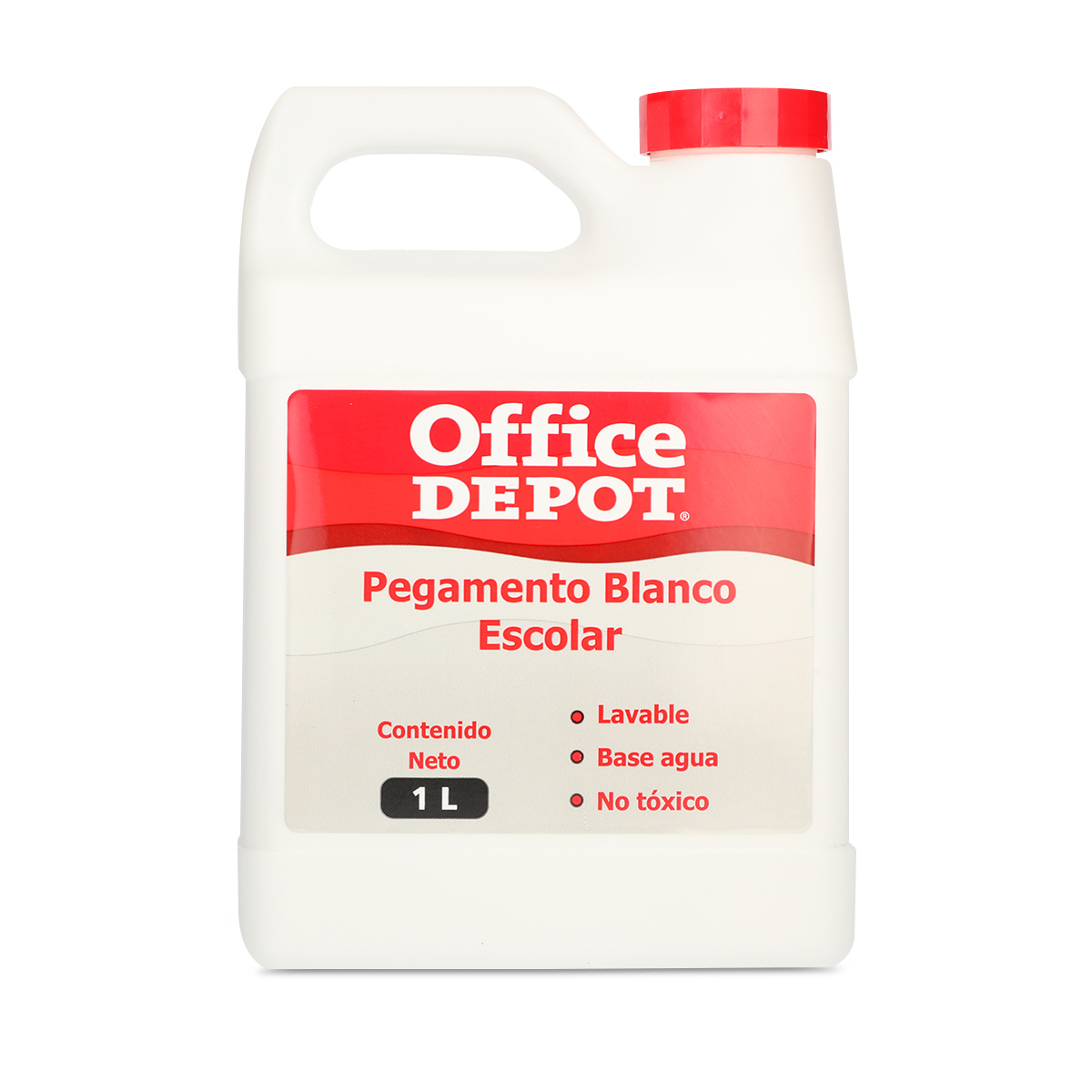 Pegamento Blanco Escolar Office Depot 1L