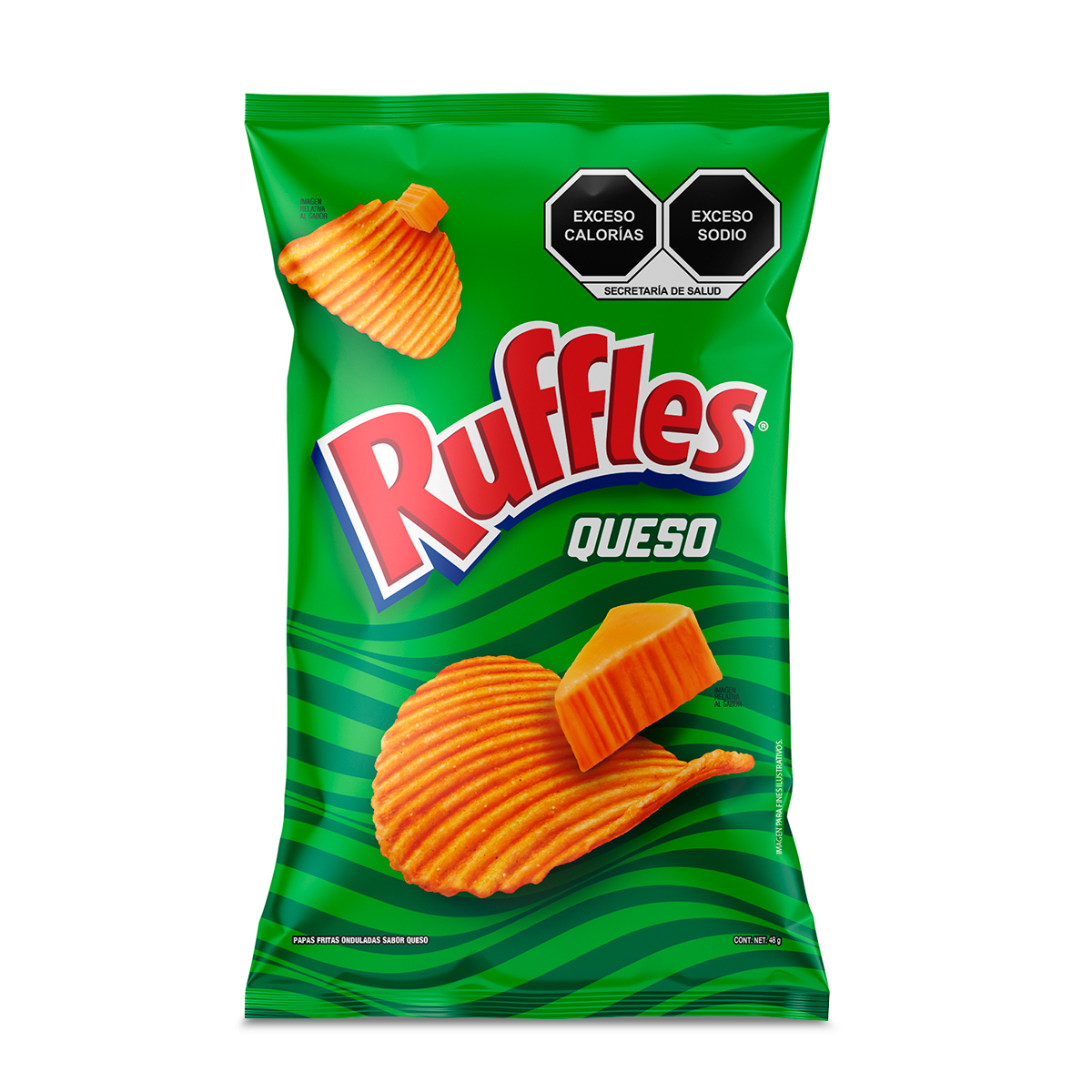 Ruffles Sabor Queso 48 gr | Office Depot Mexico