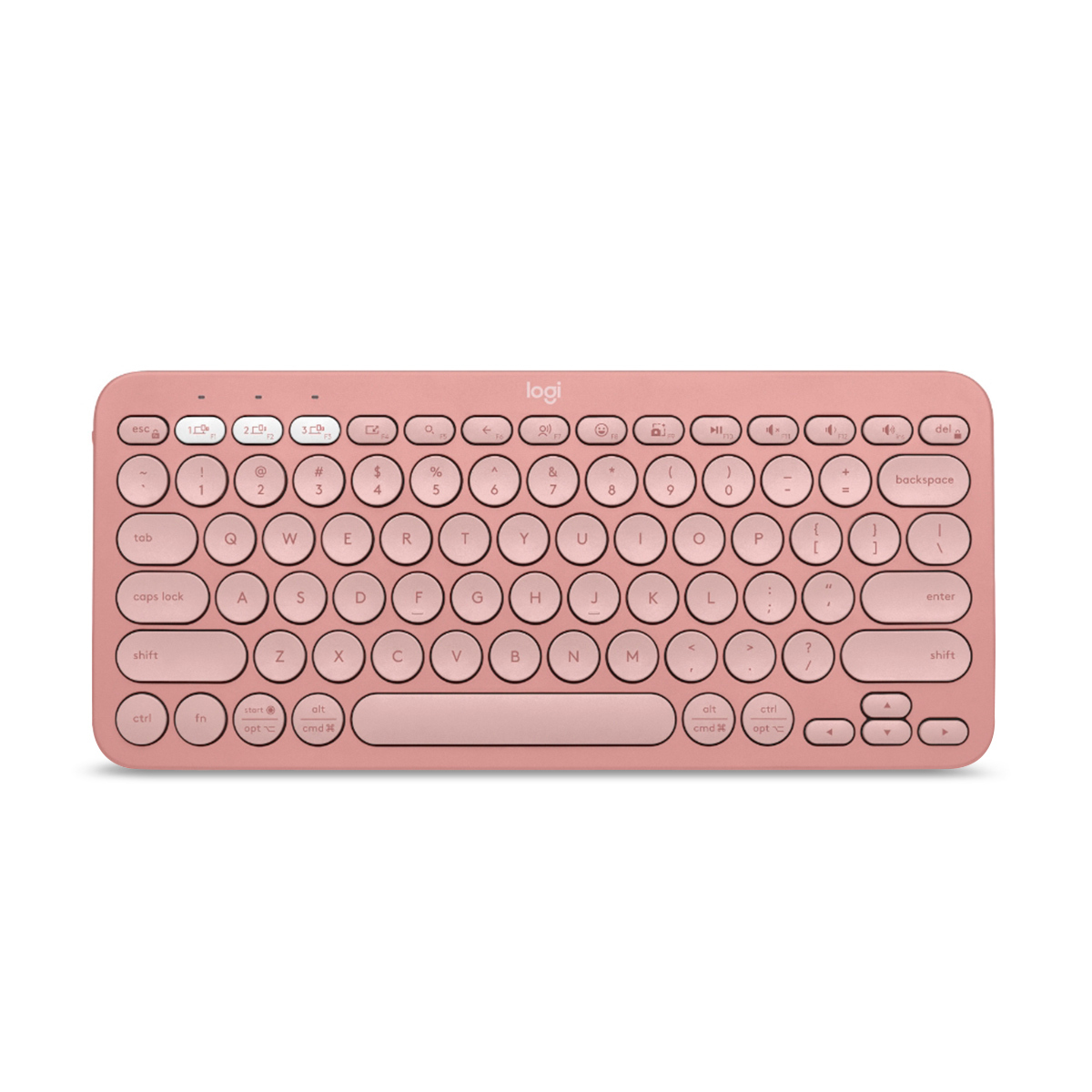 Teclado Inalámbrico Logitech K380S Rosa