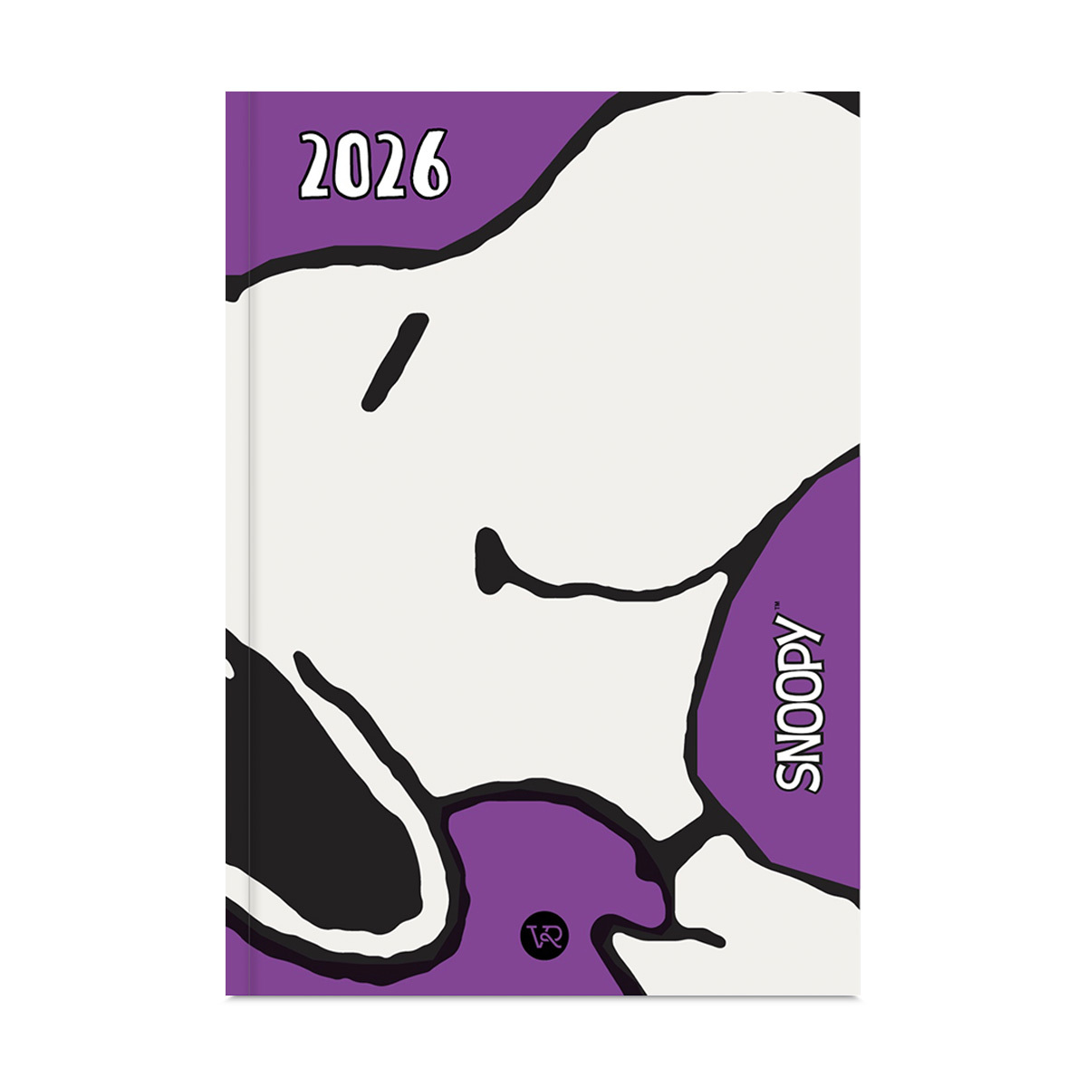 Agenda Semanal 2026 VR Editoras Snoopy Morado
