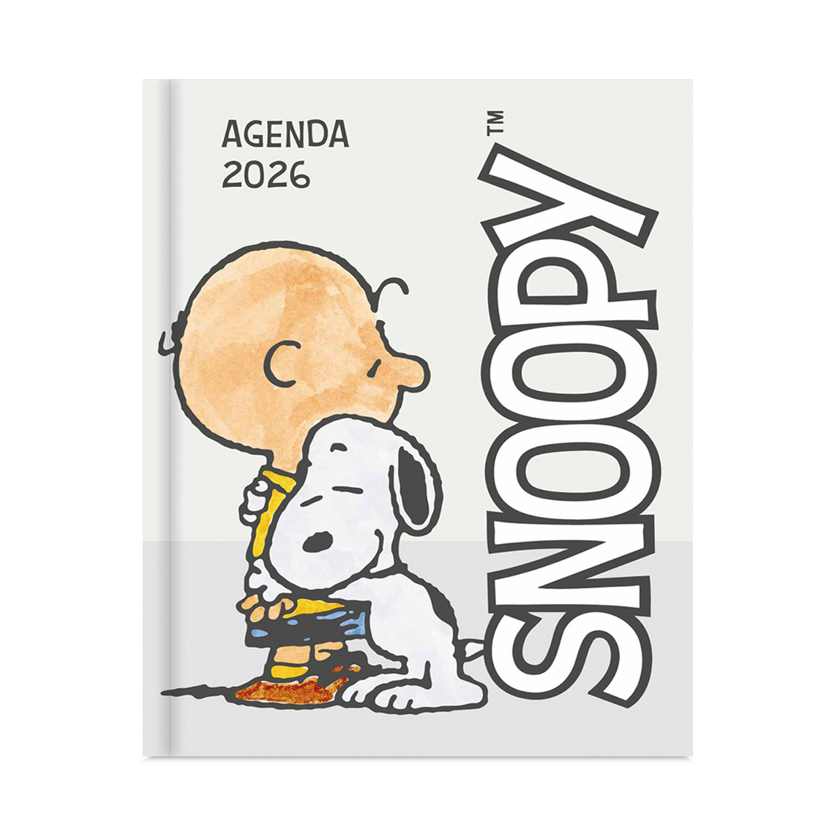 Agenda Semanal Pocket 2026 VR Editoras Snoopy Gris
