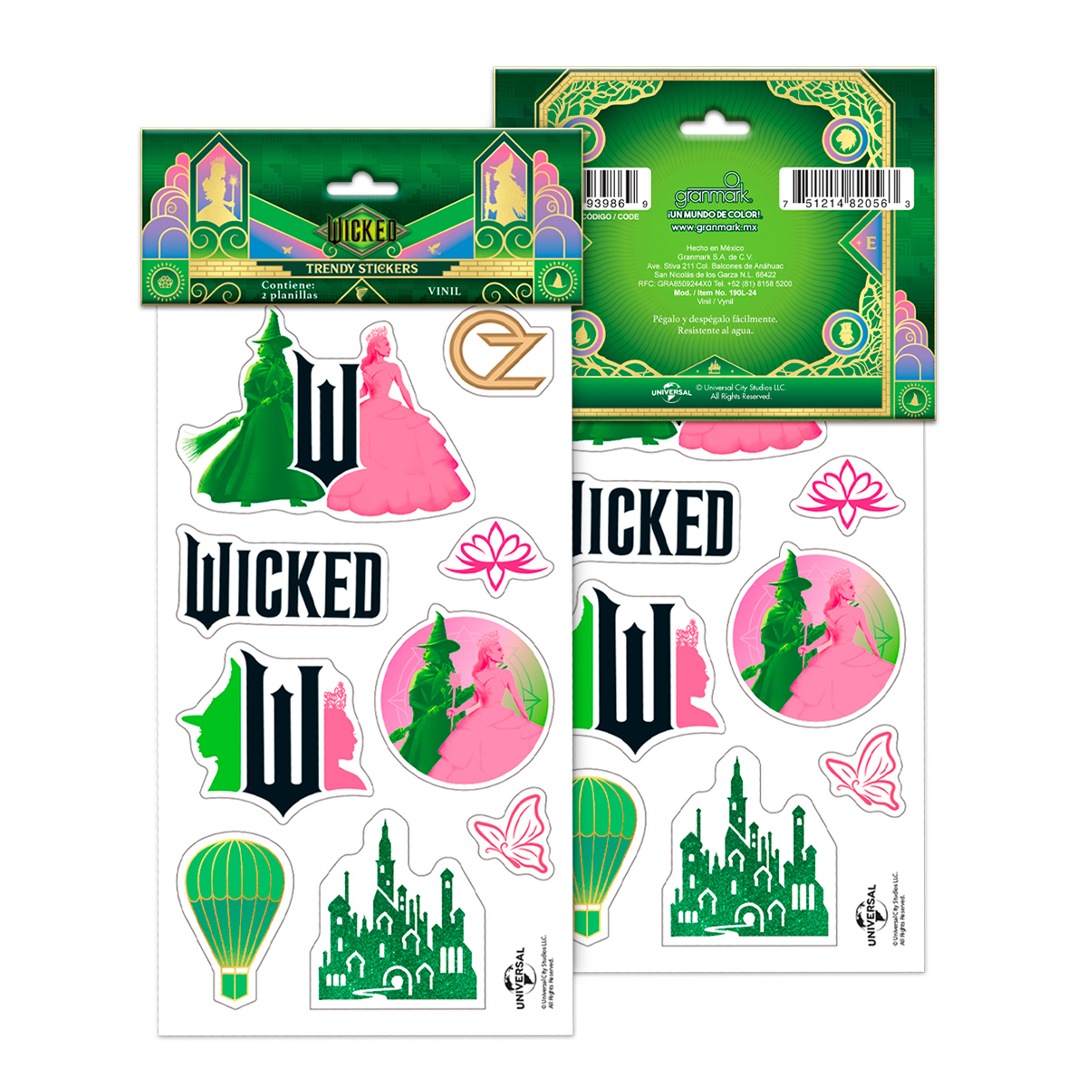 Depot Sticker Stickers Granmark Wicked 2 planillas | Office Depot Mexico
