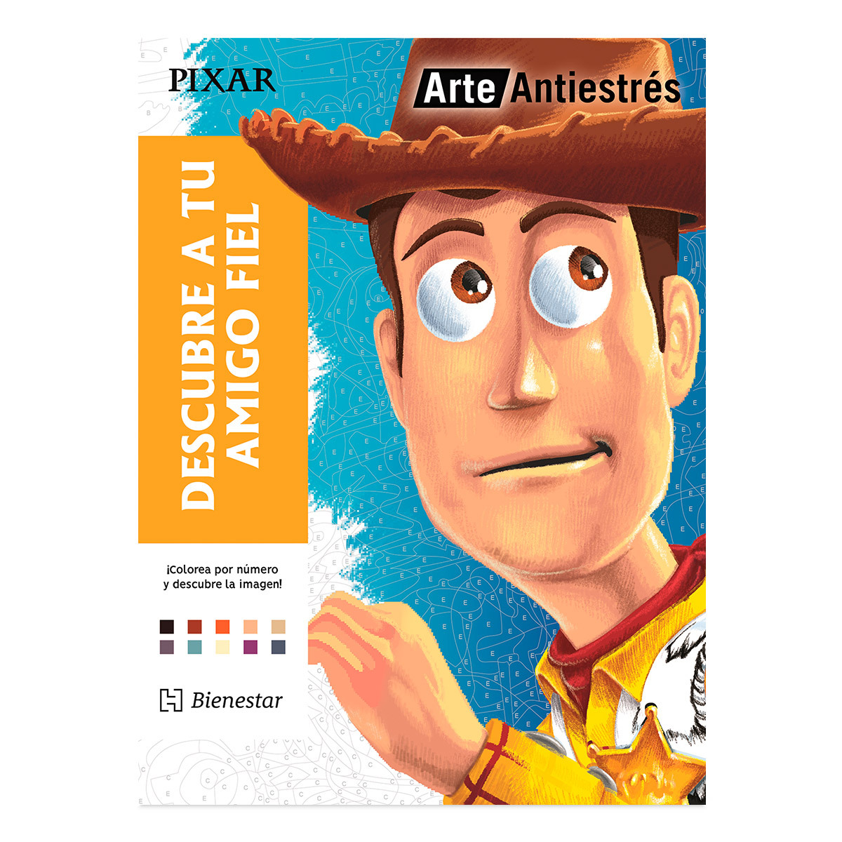 Libro Antiestrés Larousse Pixar Tu Amigo Fiel
