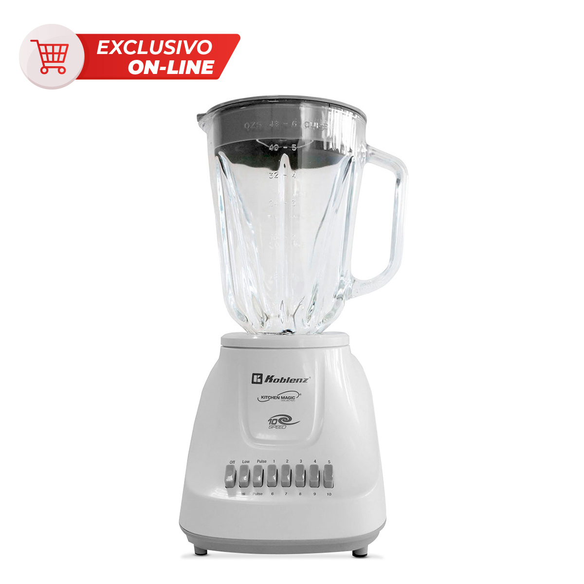 Licuadora Koblenz Kitchen Magic Gourmet L Blanco Office