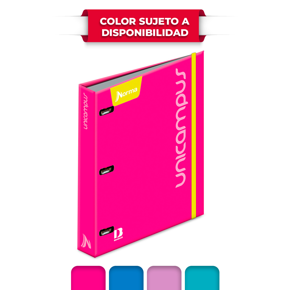 Carpeta Escolar Norma Unicampus Raya 100 hojas