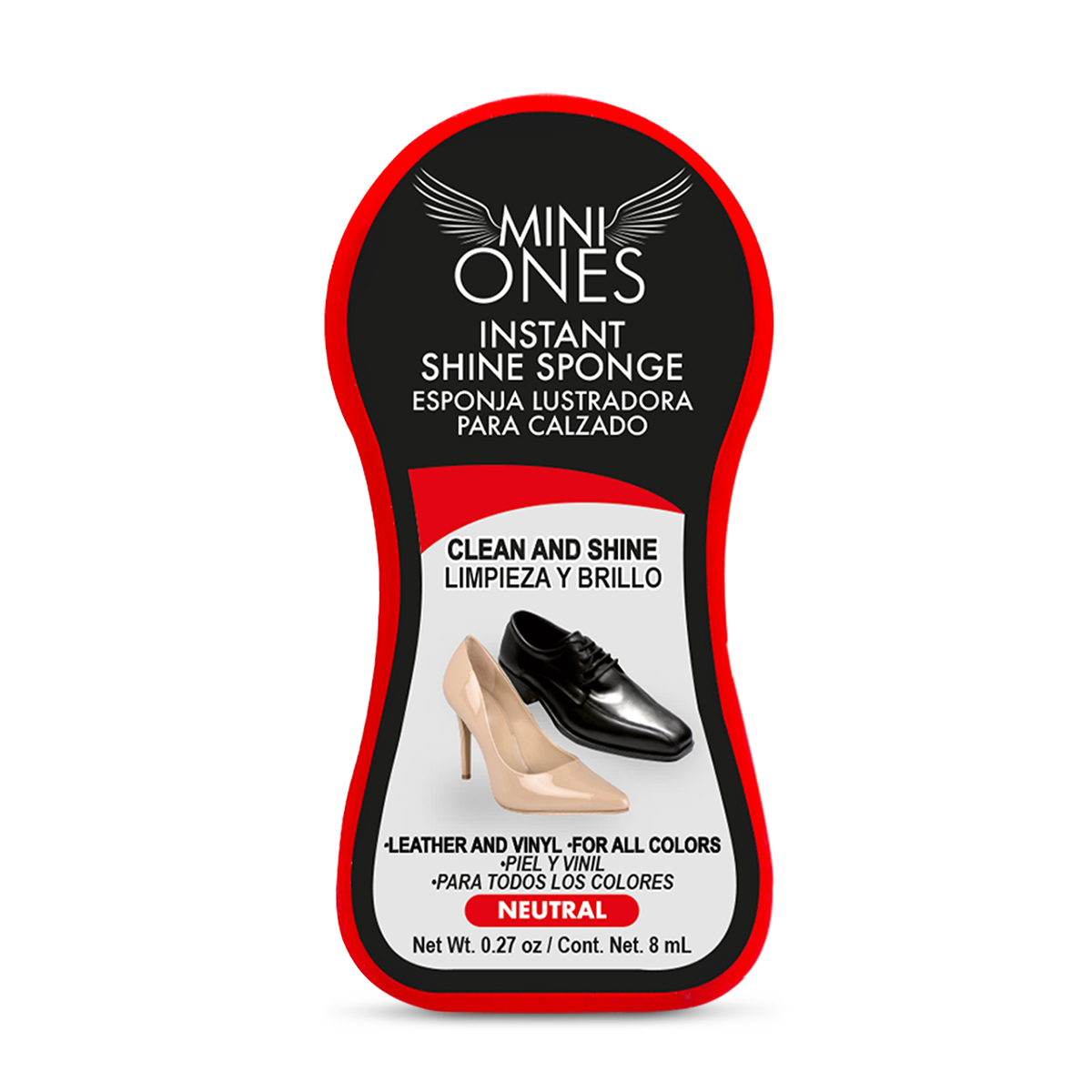 Esponja Lustradora para Calzado Neutro Mini Ones Office Depot Mexico