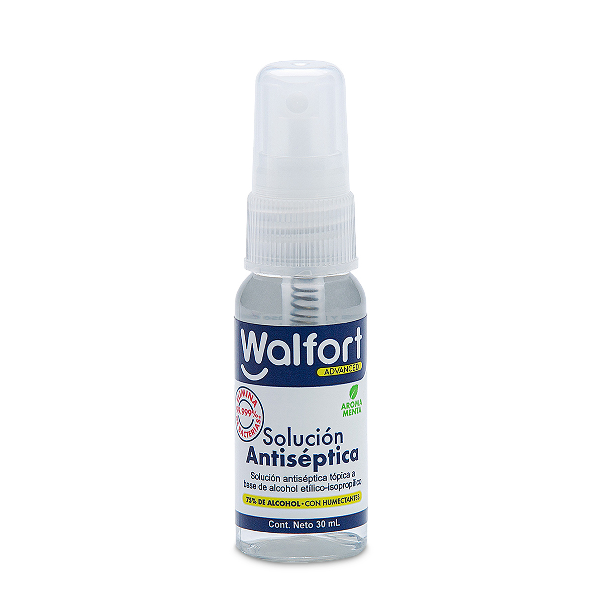 Spray Antibacterial de Bolsillo Walfort / 30 ml