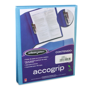 CARPETA DE PALANCA ACCOGRIP (AZUL , CARTA) CARPETA DE PALANCA ACCOGRIP (AZUL , CARTA)
