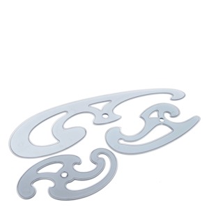 REGLAS CURVA FRANCESA MAPED BURMESTER (3 PZS.) REGLAS CURVA FRANCESA MAPED BURMESTER (3 PZS.)