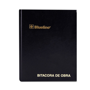 LIBRO BITACORA DE OBRA BLUELINE (100 HOJAS) LIBRO BITACORA DE OBRA BLUELINE (100 HOJAS)