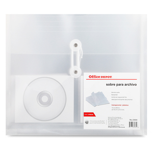 Sobre Office Depot Horizontal Plástico Carta 5 piezas Sobre Office Depot Horizontal Plástico Carta 5 piezas