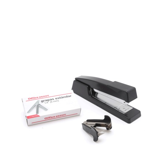 Engrapadora y Quitagrapas Office Depot Negro 15 hojas