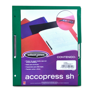 CARPETA DE BROCHE ACCOPRESS (VERDE, CARTA) CARPETA DE BROCHE ACCOPRESS (VERDE, CARTA)