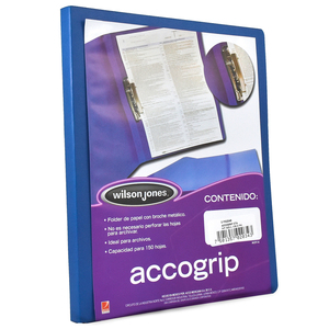 CARPETA DE PALANCA ACCOGRIP (AZUL , CARTA) CARPETA DE PALANCA ACCOGRIP (AZUL , CARTA)