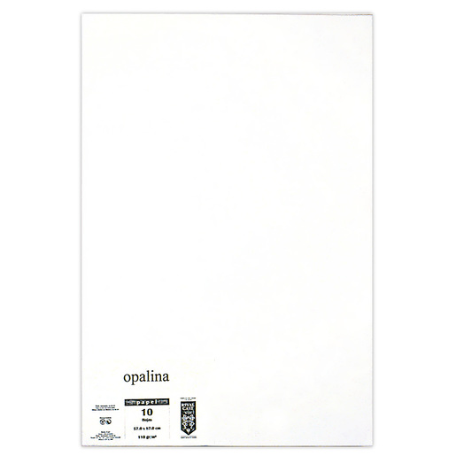 Papel Opalina Royal Cast / 10 hojas / 57 x 87 cm / Blanco / 115 gr
