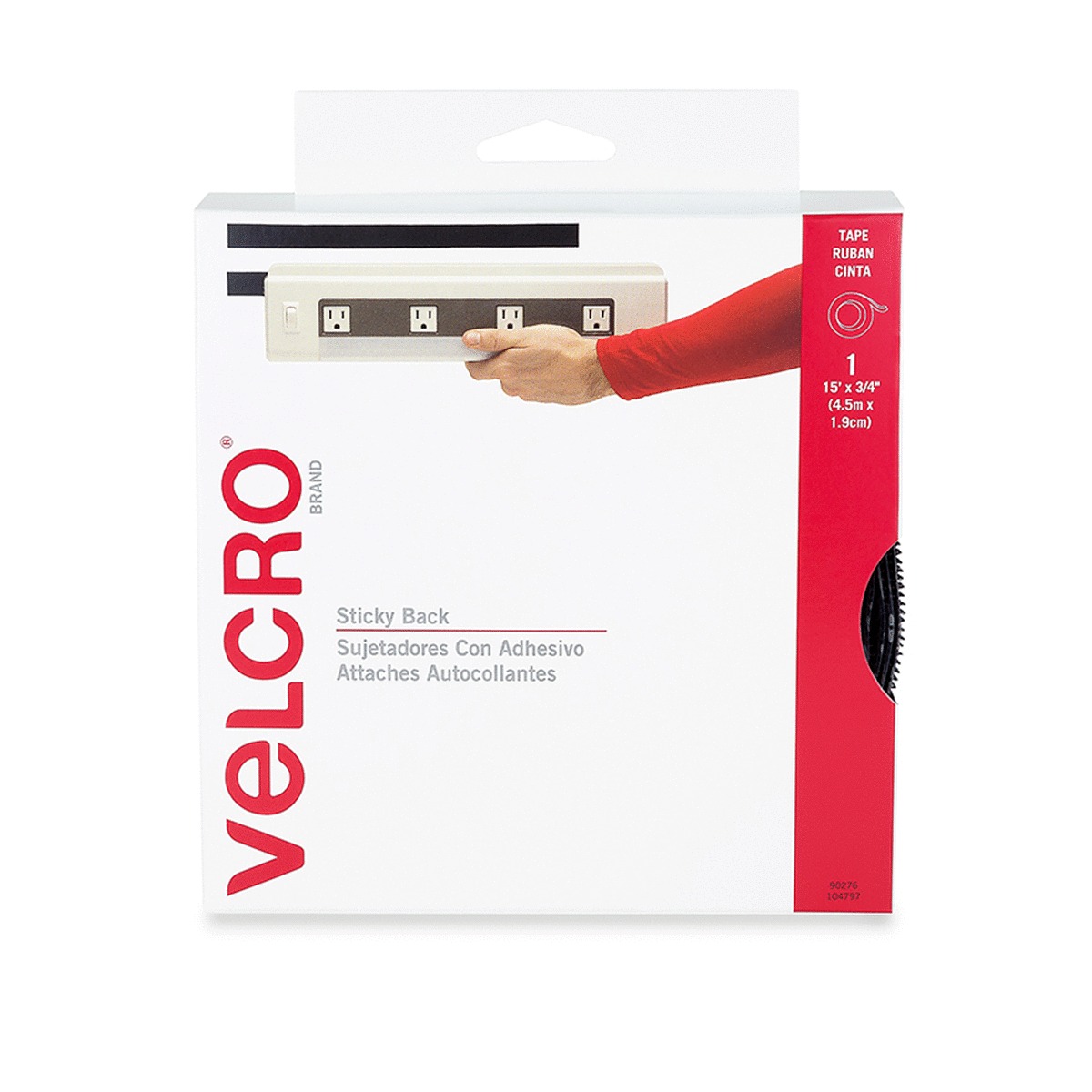 Marca Velcro ® Stick En Cinta 20mm X Varios Largos Y Colores 