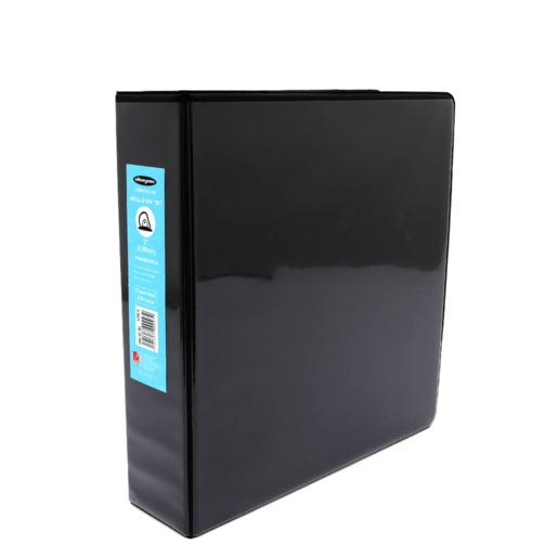 CARPETA ARILLO D WILSON JONES (NEGRO, CARTA, 2 PULG.)