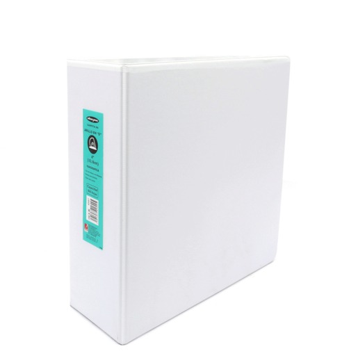 CARPETA ARILLO D WILSON JONES (BLANCO, CARTA, 4 PULG.)