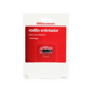 RODILLO ENTINTADOR PARA SUMADORA OFFICE DEPOT IR40 (NEGRO) RODILLO ENTINTADOR PARA SUMADORA OFFICE DEPOT IR40 (NEGRO)