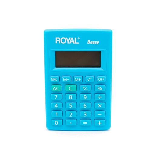 CALCULADORA C00260 M ROYAL BASICA BASSY