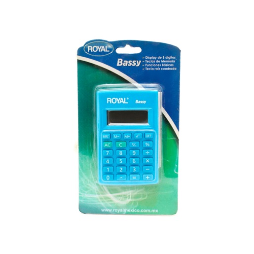 CALCULADORA C00260 M ROYAL BASICA BASSY