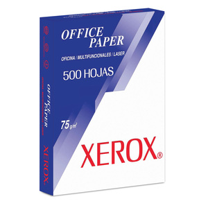 Paquete de Papel Bond Xerox Office Paper 3M2040 / 500 hojas / Carta / Blanco / 75 gr Paquete de Papel Bond Xerox Office Paper 3M2040 / 500 hojas / Carta / Blanco / 75 gr