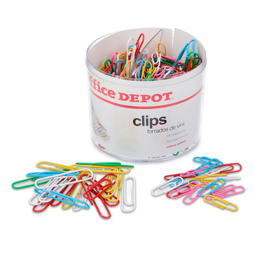 Set de Clips Office Depot 600 piezas Office Depot Mexico