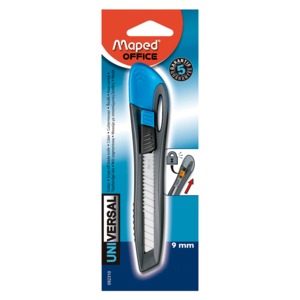 CUTTER MAPED OFFICE UNIVERSAL (AZUL, 9 MM)